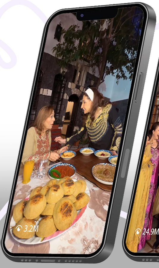 Reel of a traditional Jordanian food gathering, 3.2 million views