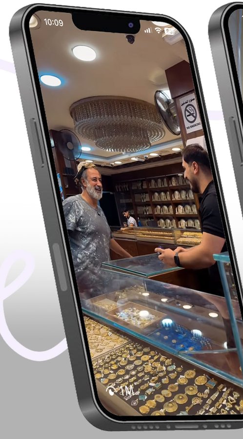 Reel filmed inside a traditional gold shop, 1 million views